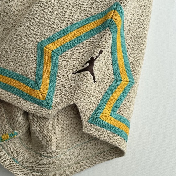 Air Jordan x UNION x Bephies Beauty Supply Diamond Shorts Men's Large Heavy Knit - Picture 4 of 11